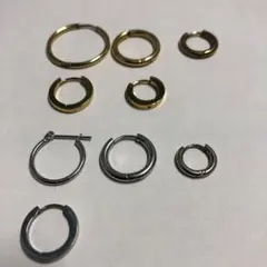 片方ピアス　9個