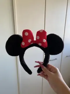 東京ディズニーリゾート カチューシャ ミニー ドット