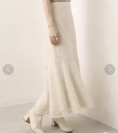 ナイスクラップ　レース　マーメイドスカート