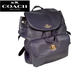 【COACH】コーチ ミニリュック レザー ターンロック レディース バック
