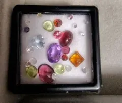 多色 天然石 ルース セット まとめ売り ケース付き