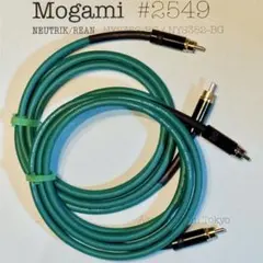 Mogami 2549 新品 RCAインターコネクト 1.8m 緑2本 リアンのサムネイル