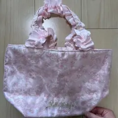 ハローキティバッグ　レース　値下げ