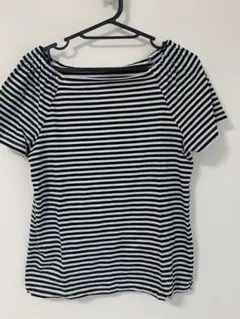 【美品】earth トップス Tシャツ ボーダー