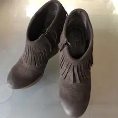 【最終お値下げ】美品 DIESEL ショートブーツ フリンジ 24.5