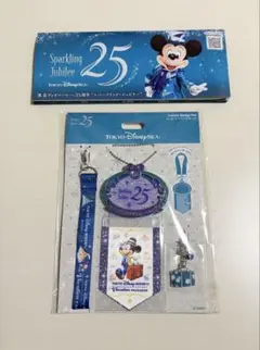 東京ディズニーシー ★バケーションパッケージ 25周年記念バッジセット他★