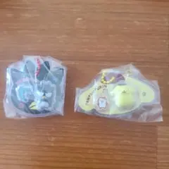 サンリオ　パッケージチャーム　ばつ丸　ポムポムプリン