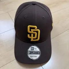 New Era 9FORTY SDロゴ キャップ ブラウン