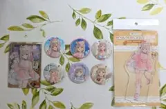 【全6種コンプ】秋乃える　缶バッジコレクション　＋おまけ付き