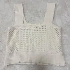 ニットビスチェ ベスト