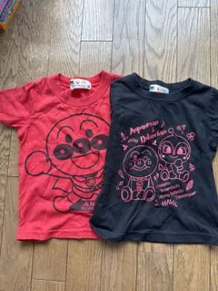 バンダイ　アンパンマン 半袖Tシャツ 2枚セット 95㎝ ドキンちゃん