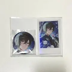 四季凪アキラ誕生日グッズ2024 缶バッジ＆チェキ風カード