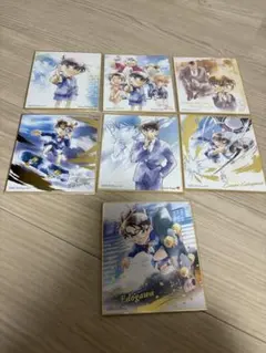 名探偵コナン　色紙　7枚セット