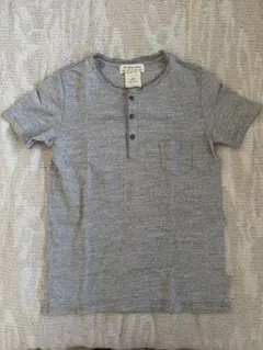 REMI RELIEF ビームス 別注 ヘンリーネック ポケットTシャツ グレーのサムネイル