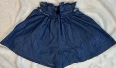 (120サイズ)メゾピアノ　キュロットスカート