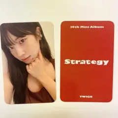 TWICE♡ダヒョン♡STRATEGY BDMトレカ