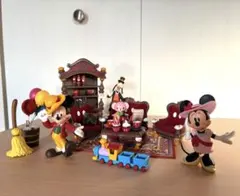 アシェット　ディズニー　ドールハウス　ミニチュア　フィギュア　ミッキーの部屋