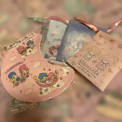 キキララ メラニンプレート&巾着セット