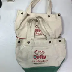 【2点セット】ダッフィー シェリーメイ トートバッグ クリスマス限定