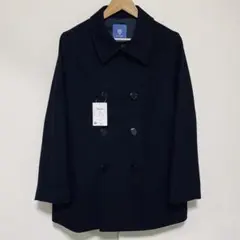 新品 ビームス スクールコート Pコート 濃紺 5L（成人男性XL相当）