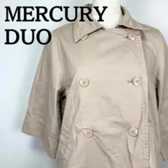 MERCURYDUO ショートトレンチコート ピンクベージュ F スプリングのサムネイル