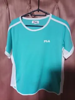 FILAフィラ 半袖Tシャツ エメラルドグリーン M