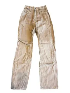 GRL ブラウン ストレートデニム