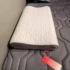 人間工学メモリーフォーム枕 ホワイト/グレー Amazon｜CPAP睡眠枕蝶の形をしたリラックスできるメモリーフォーム枕
