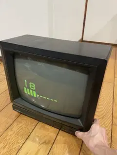 【美品】NEC ブラウン管テレビデオ 黒 C-14RV5型　レトロ 美品】NEC ブラウン管テレビデオ 黒 C-14RV5型 レトロ - メルカリ