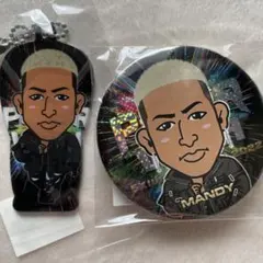 関口メンディークリアチャーム  関口メンディー缶バッジ  set