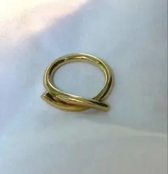 セール！CELINE ダブルノットリング ゴールド 12号（52番） セール！CELINE ダブルノットリング ゴールド 12号（52番） - メルカリ