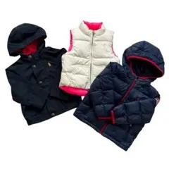 Ralph Lauren ラルフローレン ダウンジャケット　ベスト3枚セット