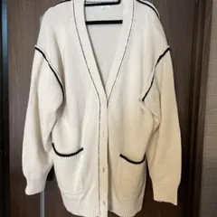 GLOBAL WORK アイボリー カーディガン