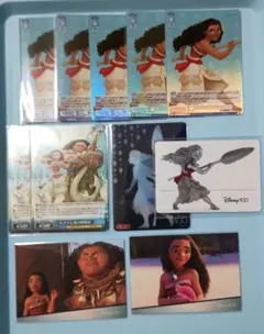 Disney100　モアナ　ヴァイスシュヴァルツ　ブラウ　他　まとめ売り