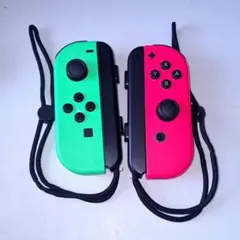 【スティック新品】任天堂 Switch ジョイコン ネオングリーン/ネオンピンク