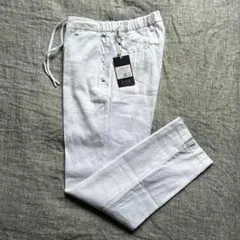 【新品】ENTRE AMIS（アントレ アミ）リネンコットン シャーリングパンツのサムネイル