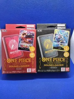 ワンピース カードゲーム サウンドローダー 新品未開封セット 未開封】ONE PIECEカードゲーム サウンドローダー エース＆サボ
