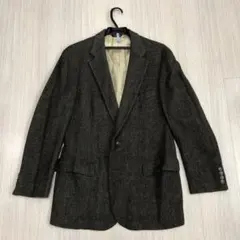 ツイードジャケット ノーカラー