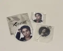 INI XQUARE カプセルトイ 缶バッチ 西洸人