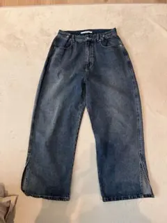 Digaité collier ワイドレッグデニム