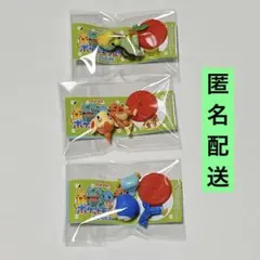 ポケモン　チョコエッグ　旅立ちの3匹 ナエトル　ヒコザル　ポッチャマ