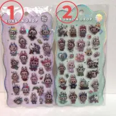 BONBON DROP ラブブ　3Dシール　ボンボンドロップシール　立体シール