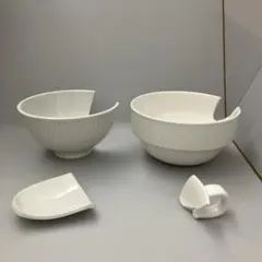 割れた皿　2点セット