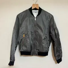 ZARA BASIC　ジャンバー　グレー　サイズS 1364