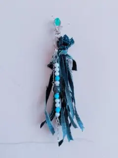 リメイクデニム使用、キーホルダー