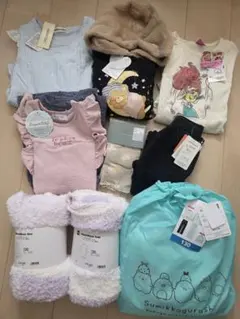 新品　女の子　冬服　パジャマ　まとめ売り　130cm