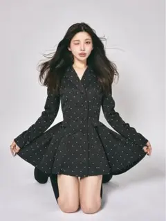 Darich バックコンシャスジャケットミニワンピース