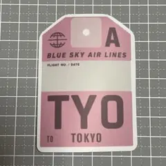 【YY-3】防水ステッカー 旅行 trip 旅券タグ tag チケット 飛行機