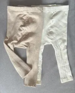 ユニクロベビー　ニットレギンス80cm×2枚セット