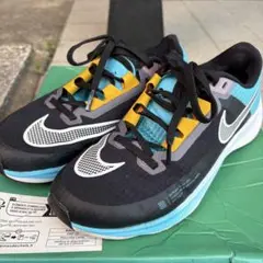 Nike Zoom スニーカー ブラック/ブルー/イエロー